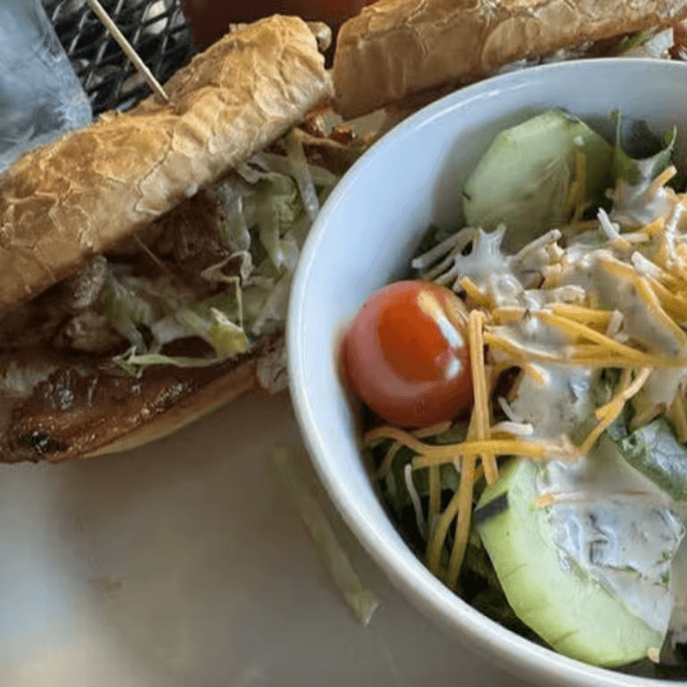 Chicken Bacon Ranch Sandwich.