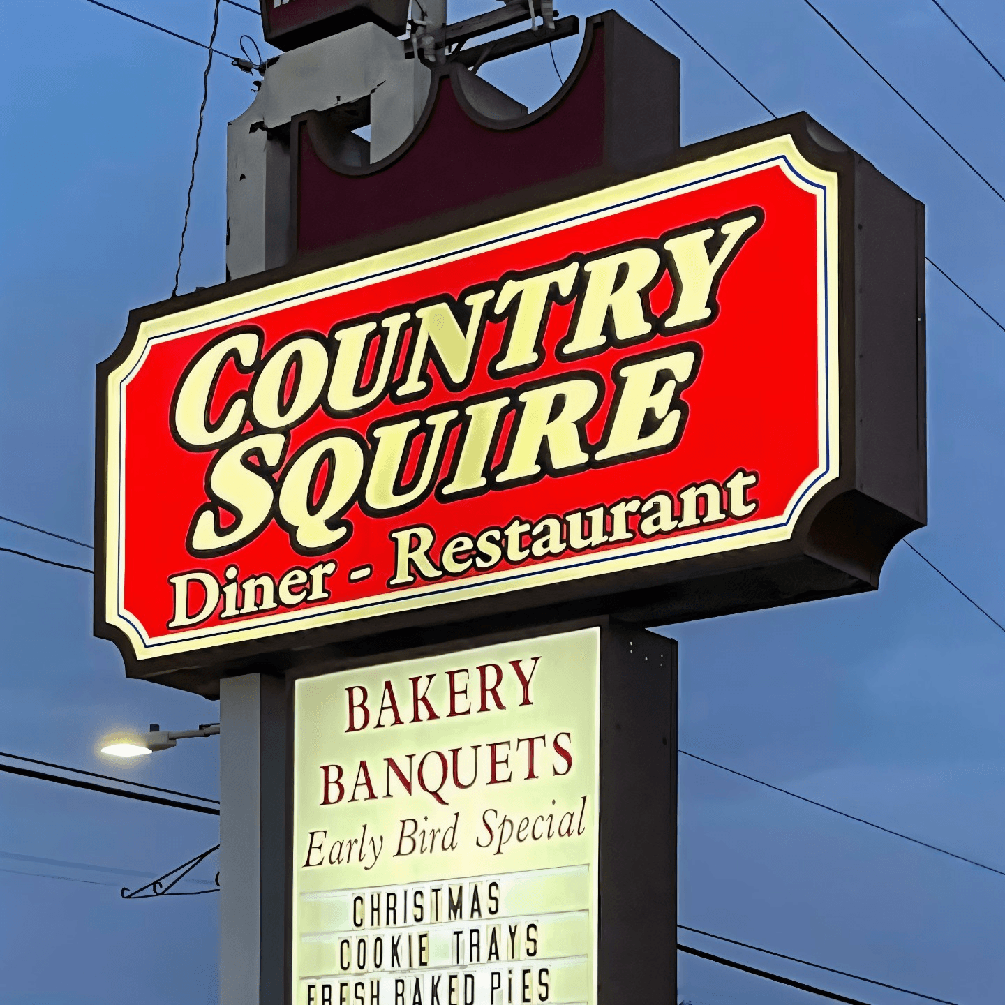 Welcome to Country Squire Diner