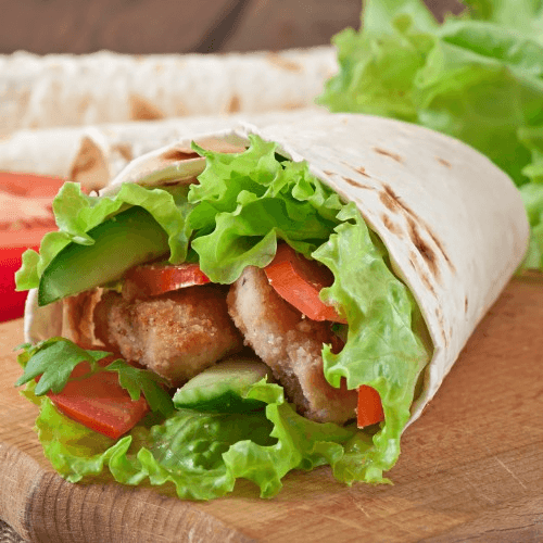 Buffalo Chicken Wrap.