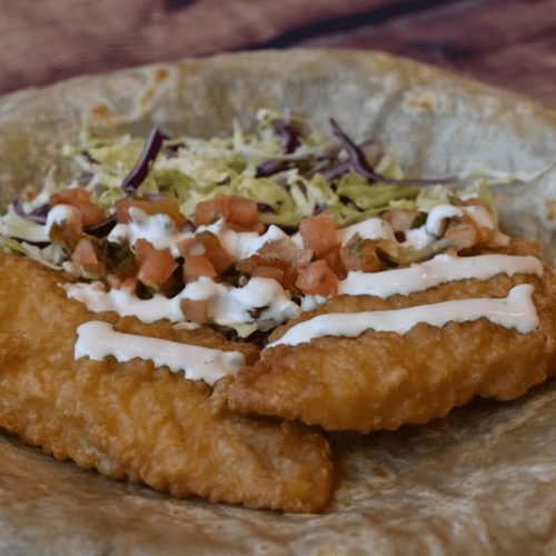 Fish Burrito.