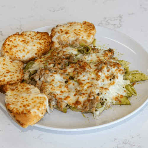 Pesto Chicken Pasta.