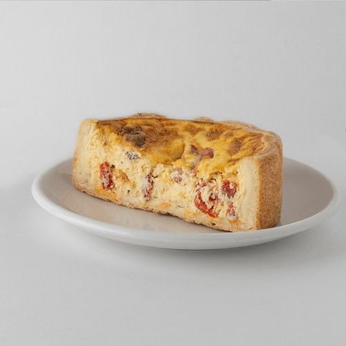 Quiche Red Peppers & Black Olives