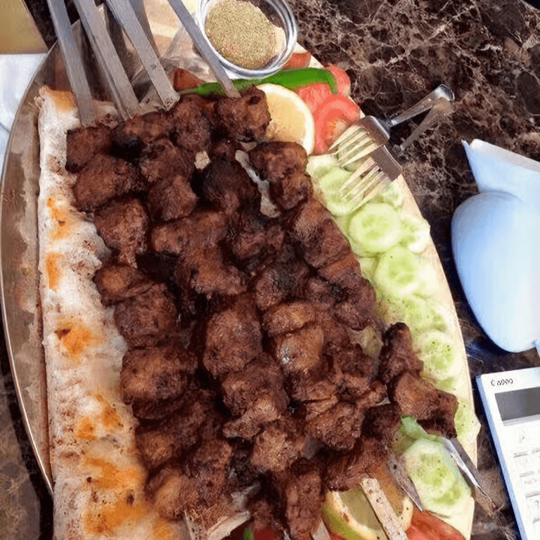 Lamb Tikka Kebab.