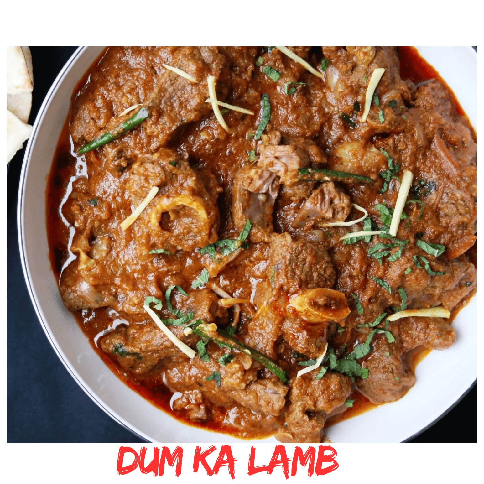 LAMB DUM KA MASALA.