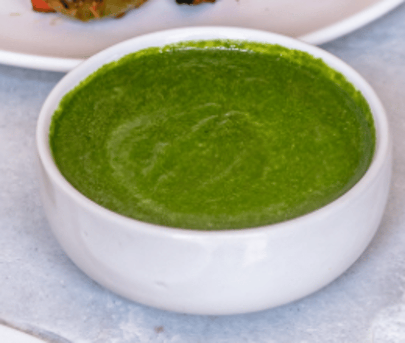 Mint Chutney.