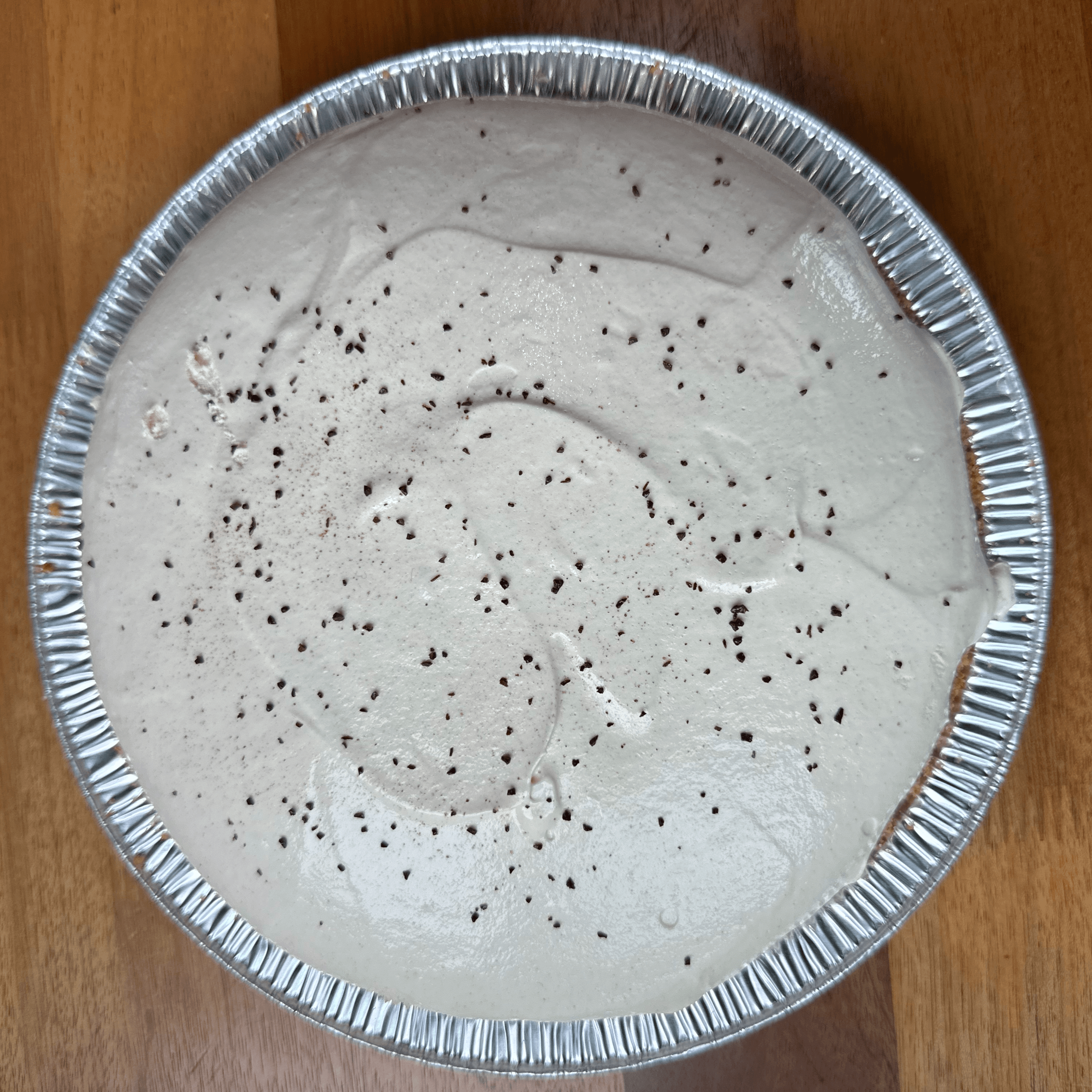 Peanut Butter Fudge Pie - Whole.