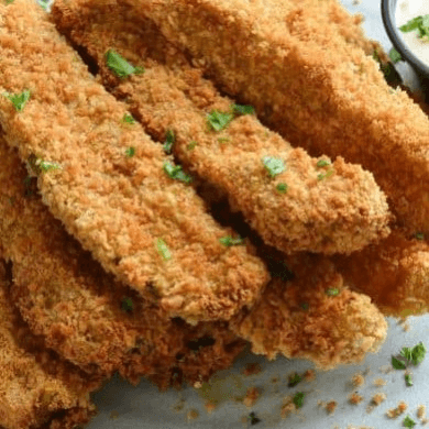 Fried Pickle Spears.