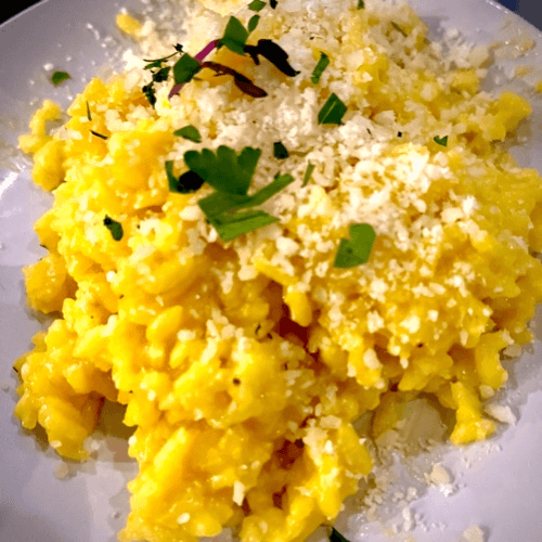 Saffron Risotto.