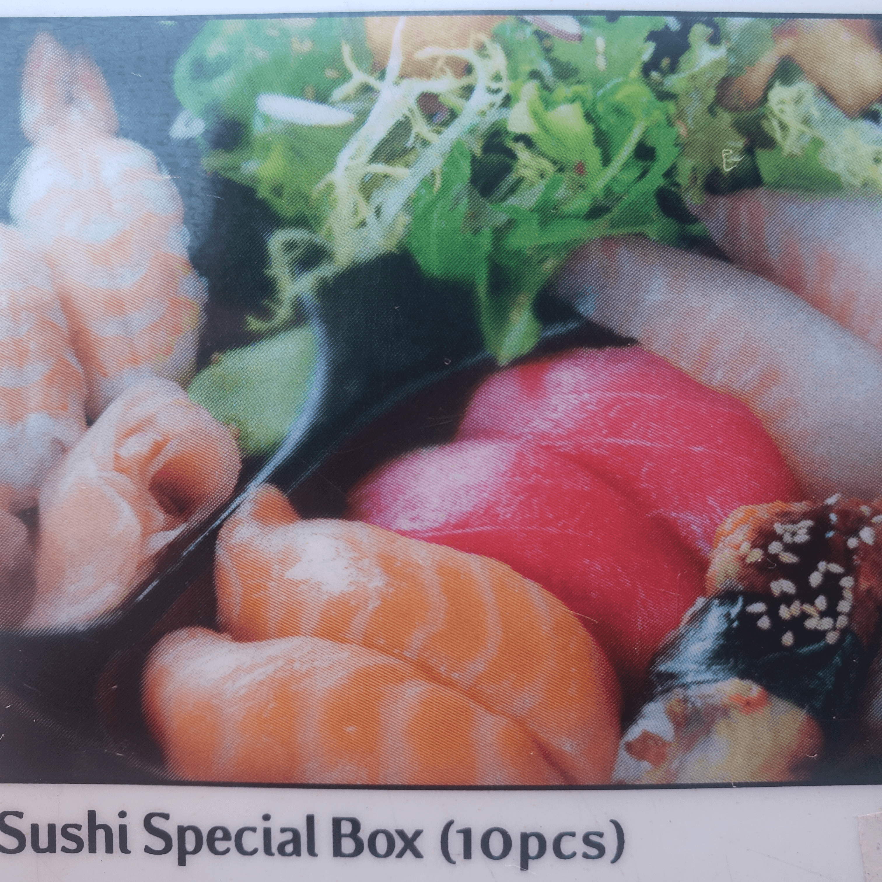 Sushi Special Box ( 10pcs sushi).