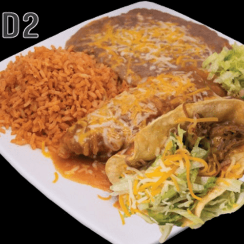 D2 Chile Relleno & Hard Shell Beef Taco