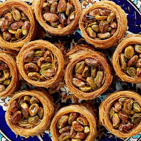 Birds Nest Pistachio.