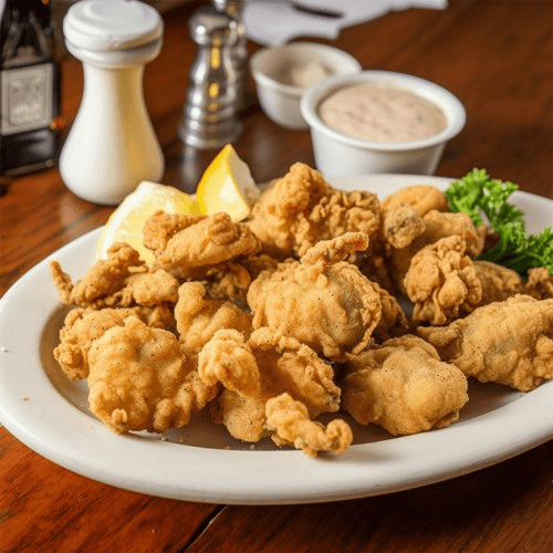 A9. Fried Oysters.