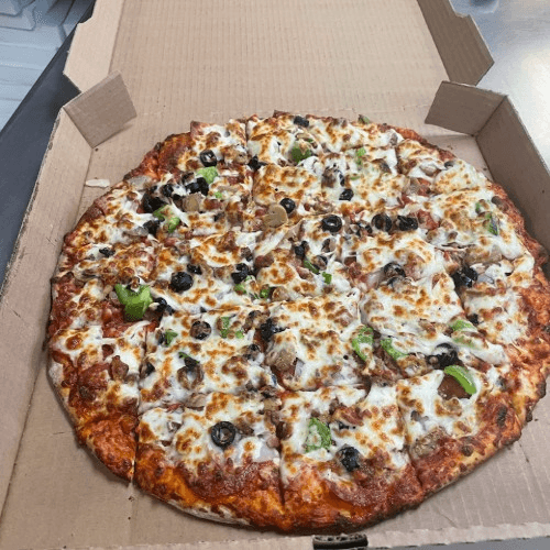 Super Supreme Pizza.