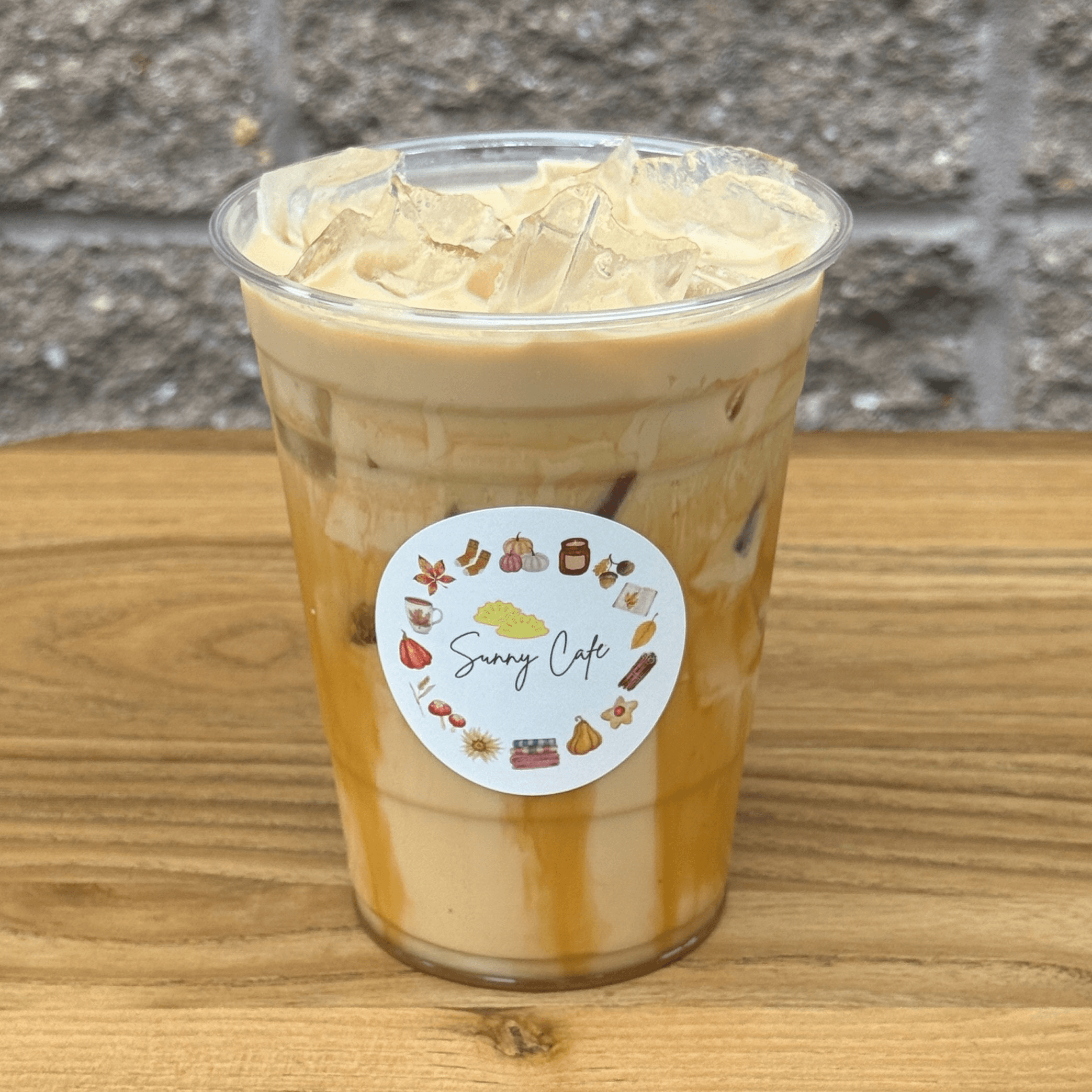 Caramel Butter Pecan Latte.