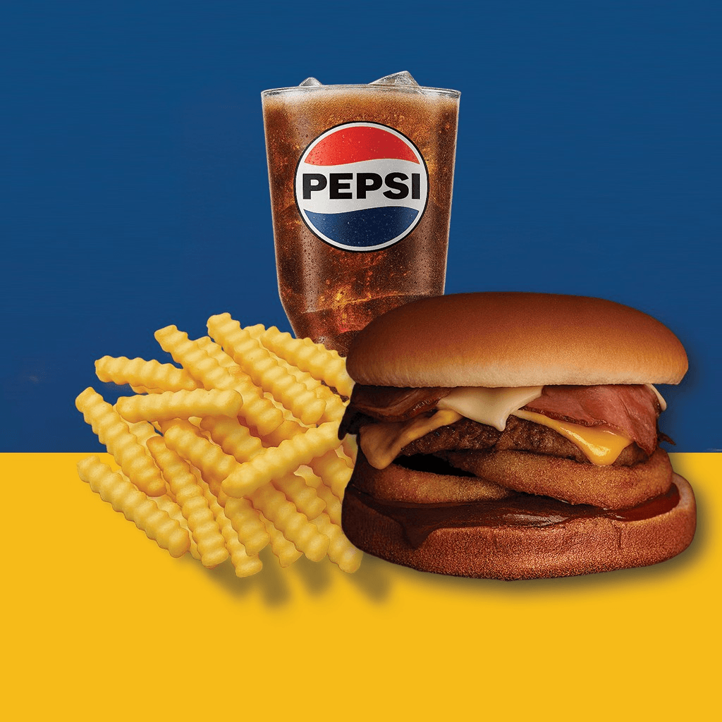 11. Double Western Burger Combo.