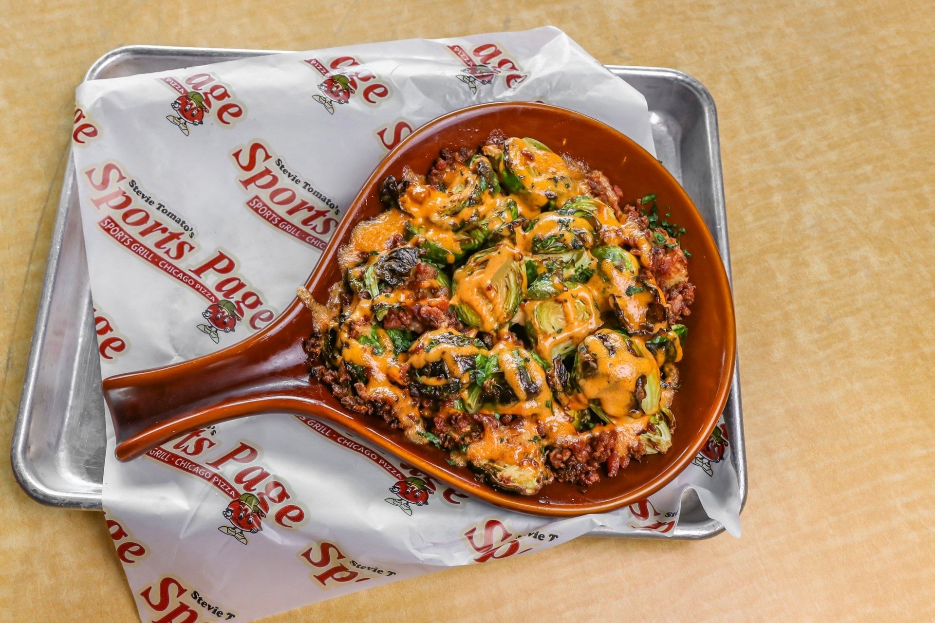 Roasted Brussels Sprouts.