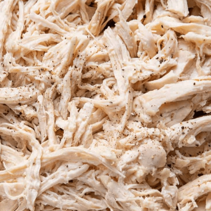 Shredded Chicken Plate.