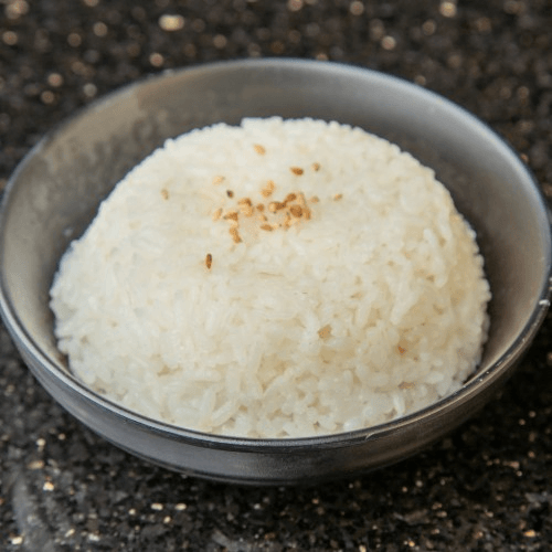 Steamed Rice.