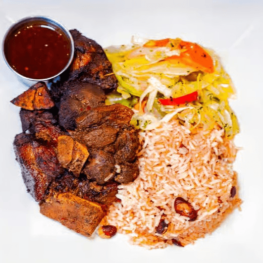 Jerk Pork Meal.
