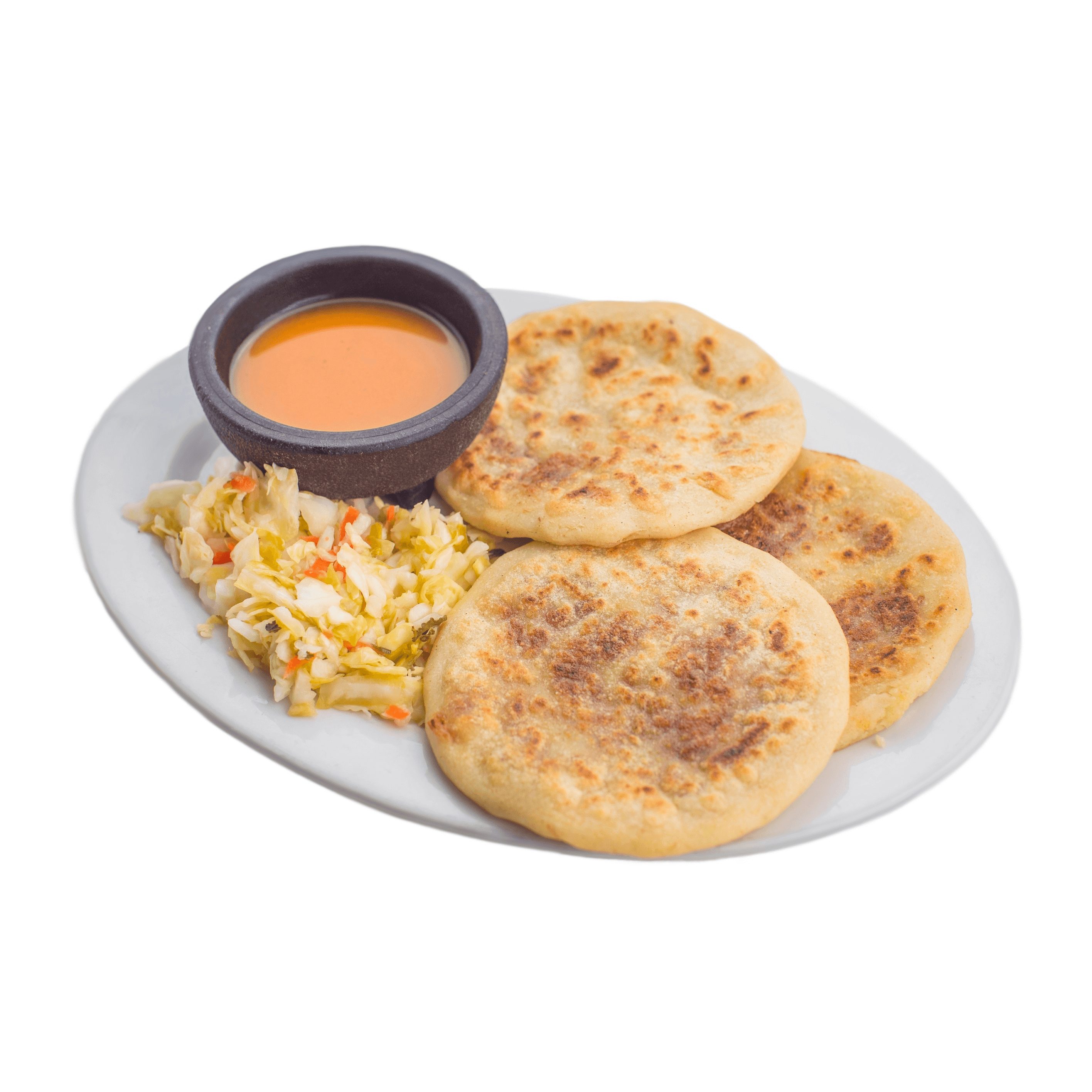 Pupusa De Ayote Con Queso.