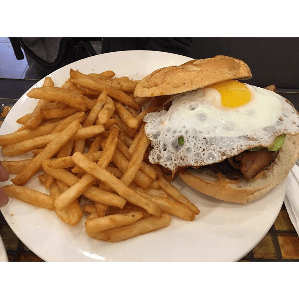 Yolk Burger.