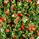 Tabbouleh salad.