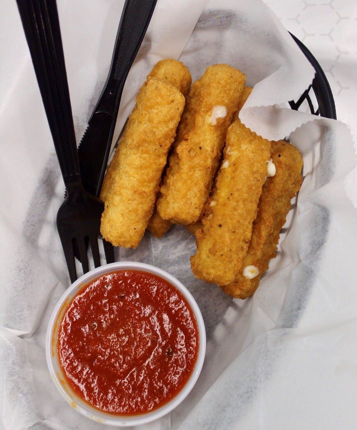 Mozzarella Sticks.