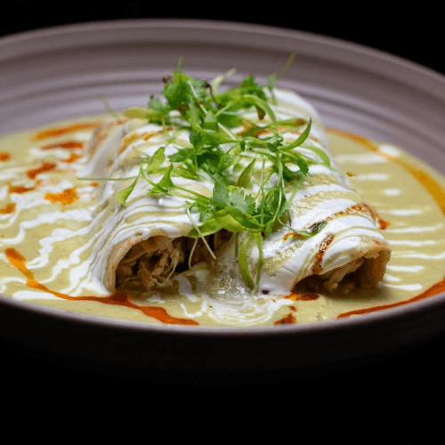 Enchiladas Suizas.