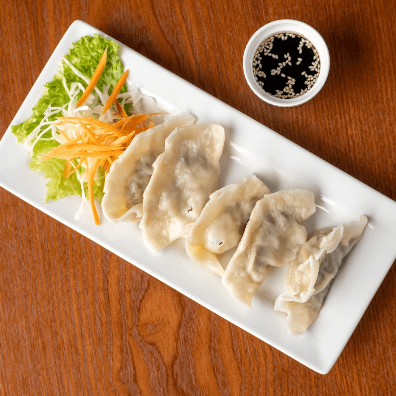 Steamed Dumplings.