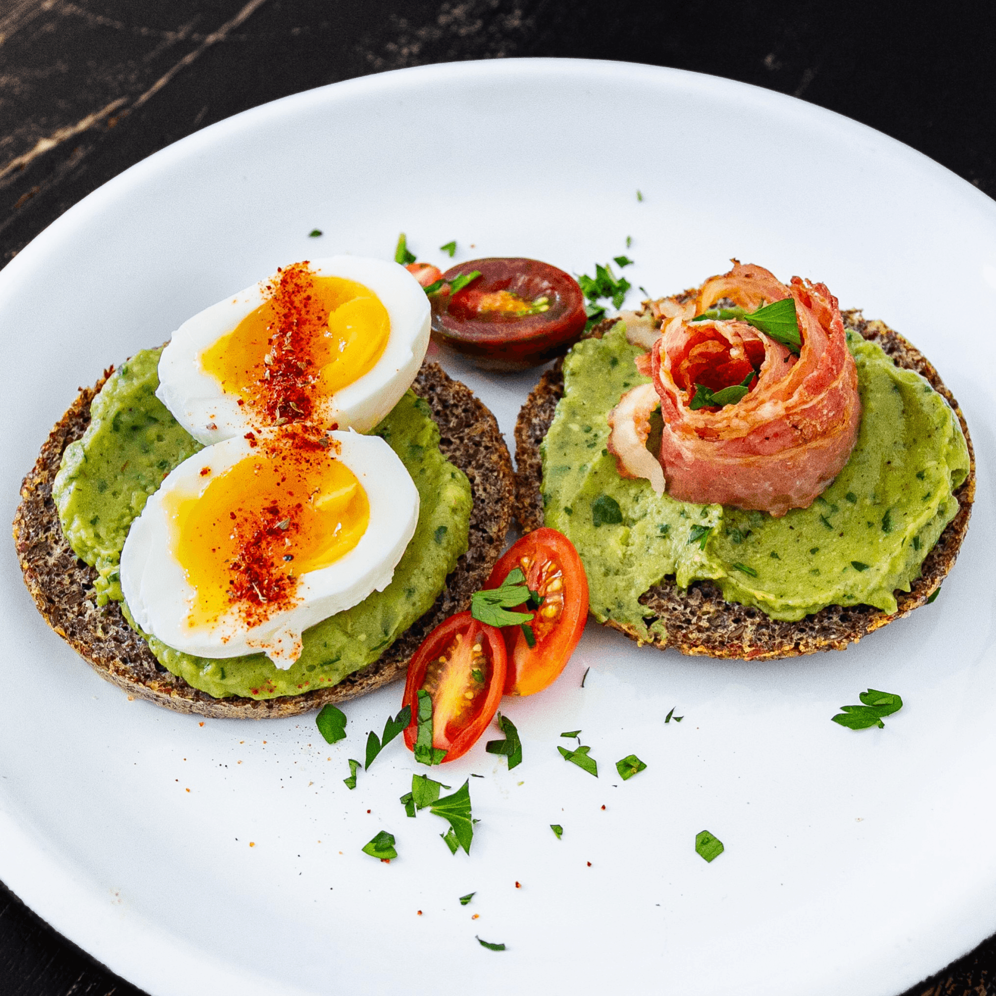 Sunny Delight Tartine.