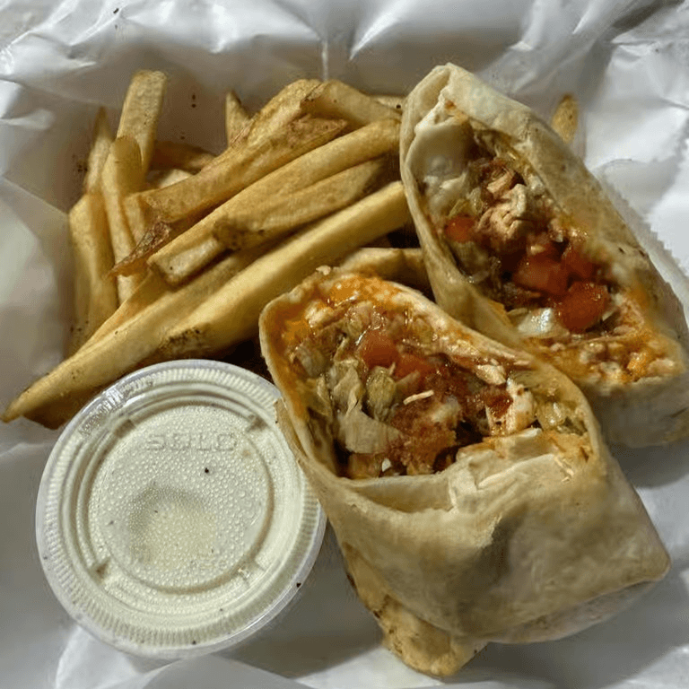 Buffalo Chicken Wrap.