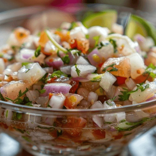 Ceviche (Shrimp or Fish).
