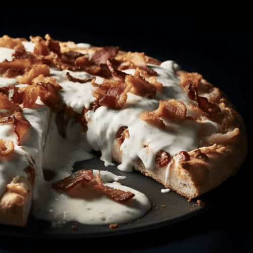 Chicken Bacon Ranch Pizza.