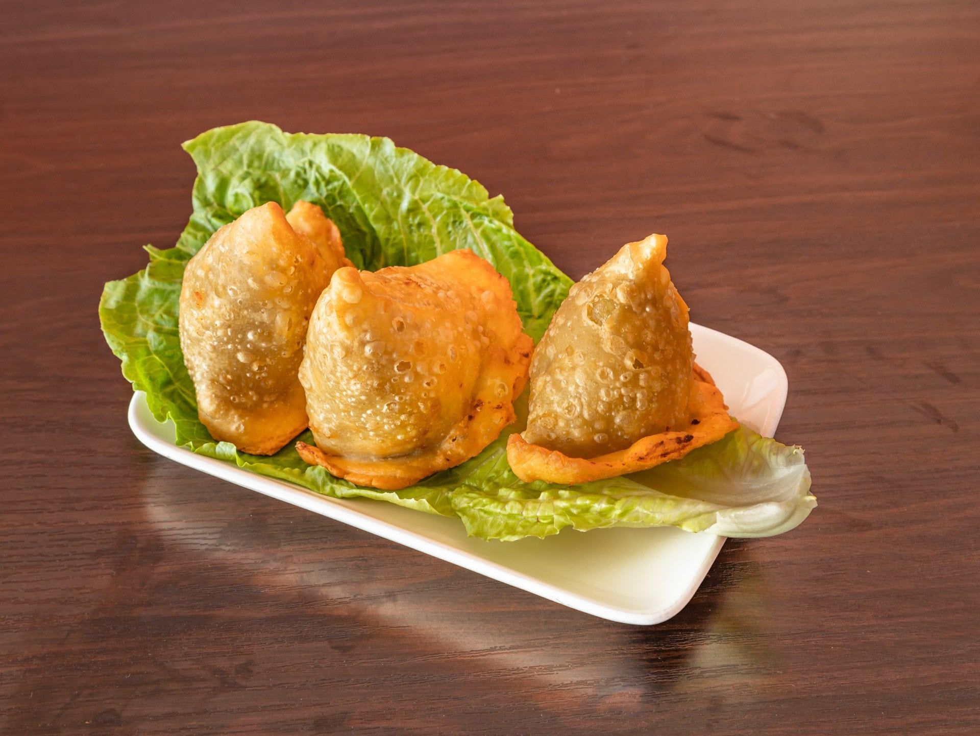 Vegetable Samosa.