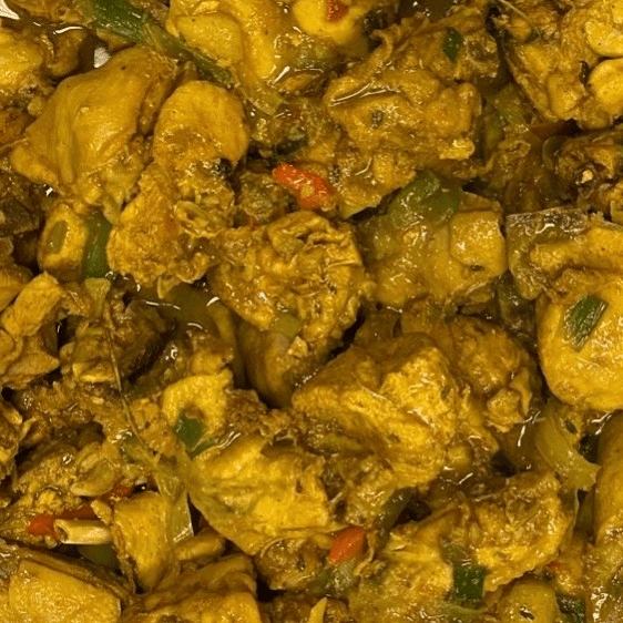 Curry chicken special.