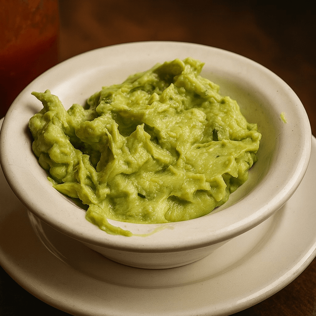 Fresh Guacamole Dip.