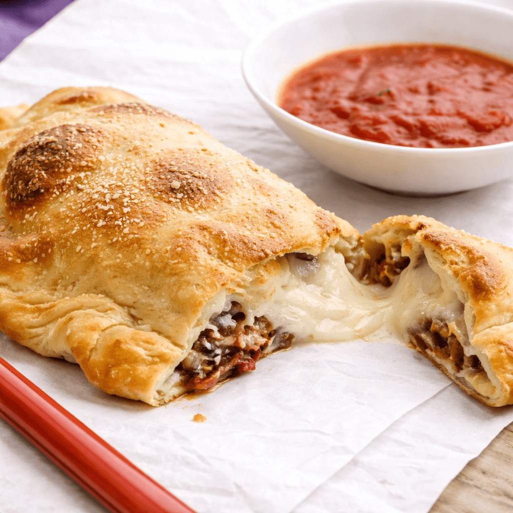 Spinach Calzone.
