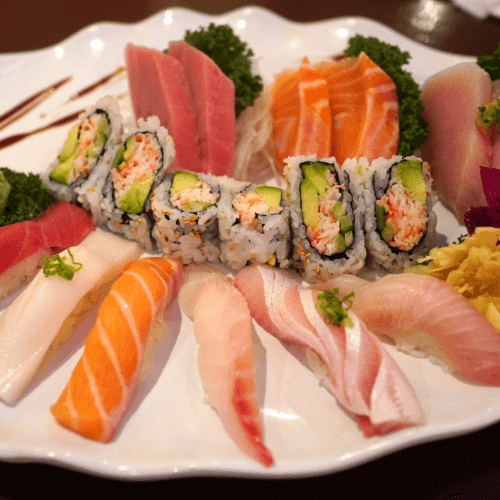 Sushi & Sashimi Combo.