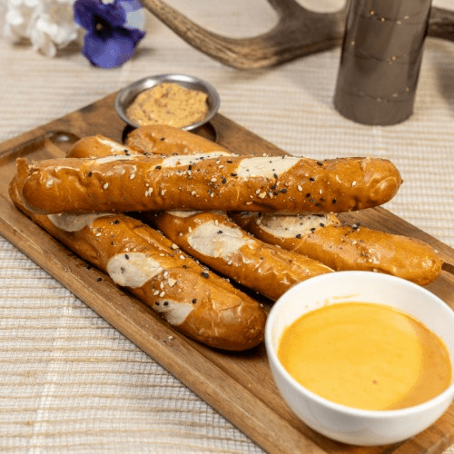 Bavarian pretzel sticks.