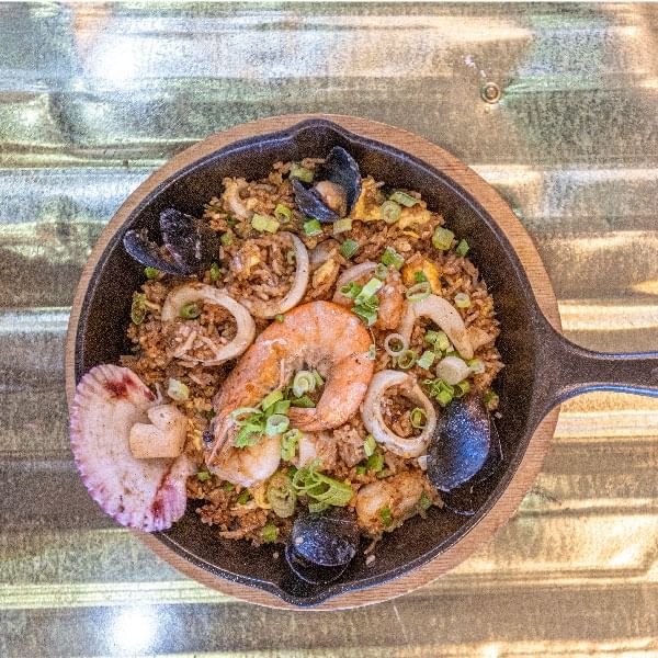 Arroz Chaufa - Seafood.