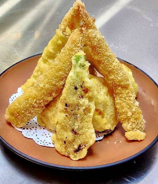 Tempura appetizer.