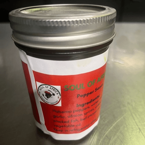 Soa Pepper Sauce.