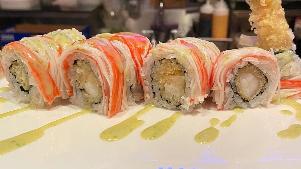 Coconut Shrimp Roll.