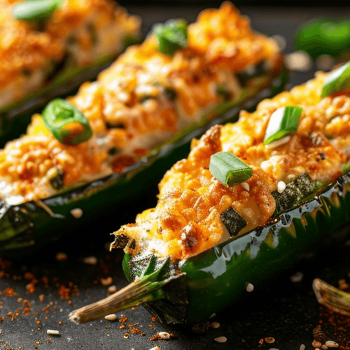 Stuffed Jalapeno Poppers.