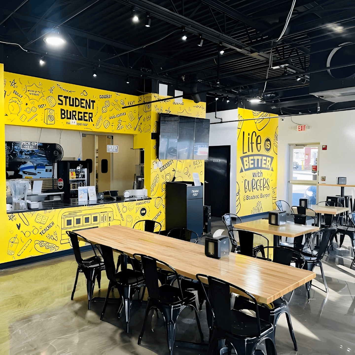 The Student Burger Experience