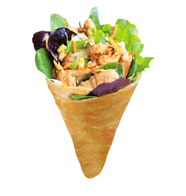 9. Chicken Teriyaki Crepe.