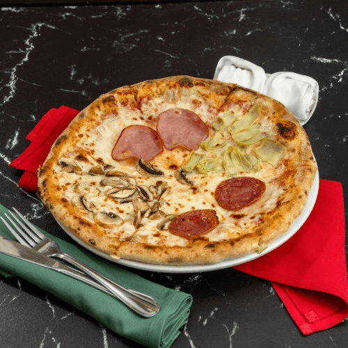 Quattro Stagioni Pizza.