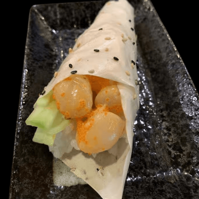 Spicy Scallop Roll.