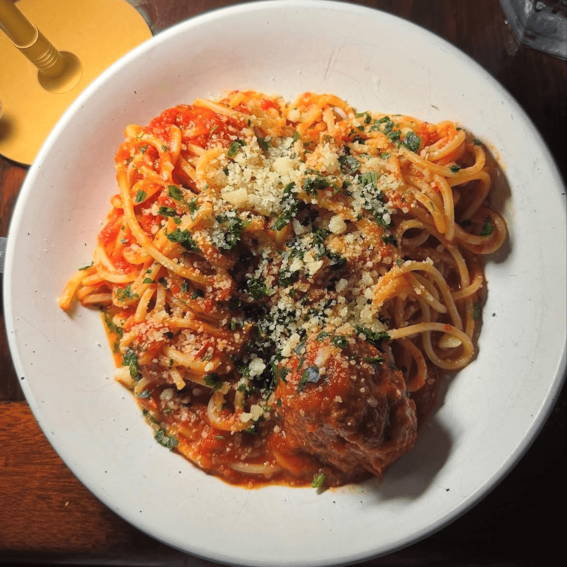 Spaghetti With Balls.