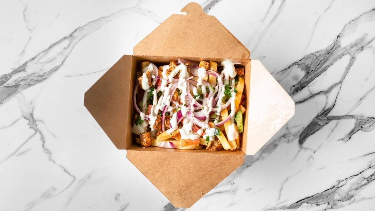 37. Chicken Shawarma Fries.